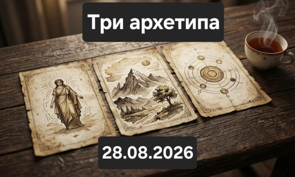 Три архетипа 28.08.2026