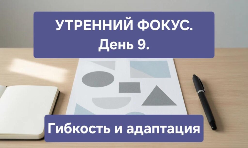 Утренний фокус. День 9