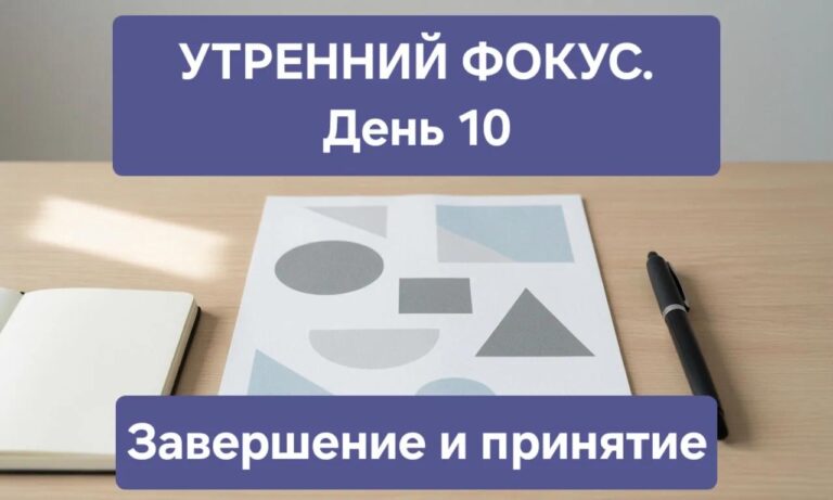 Утренний фокус. День 10