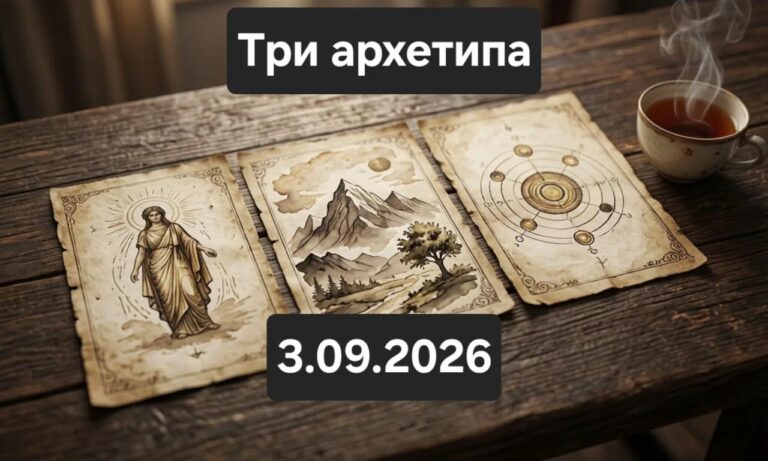 Три архетипа. 3.09.2026