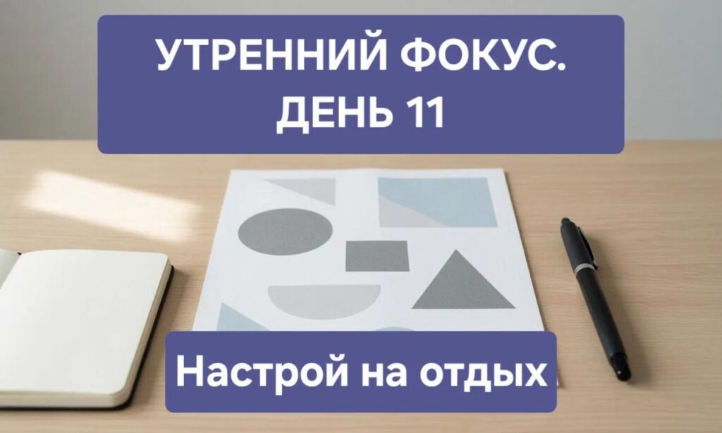 Утренний фокус день 11