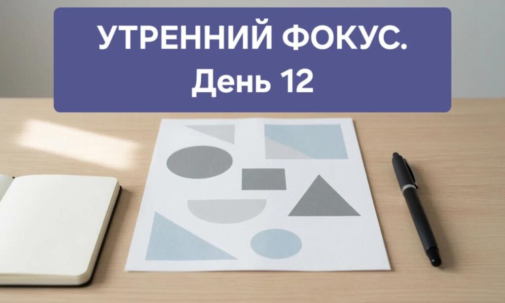 Утренний фокус. День 12