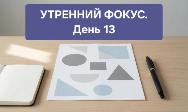 Утренний Фокус. День 13