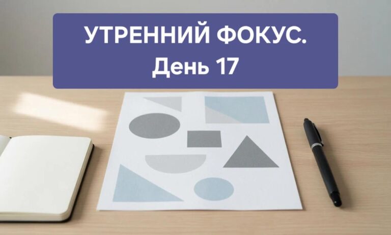 Утренний фокус. День 17