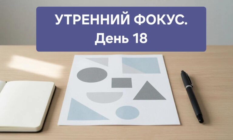 Утренний фокус. День 18